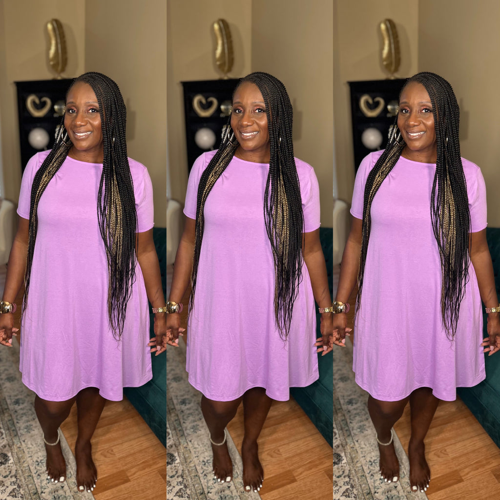 Deanna Dress - Lavender